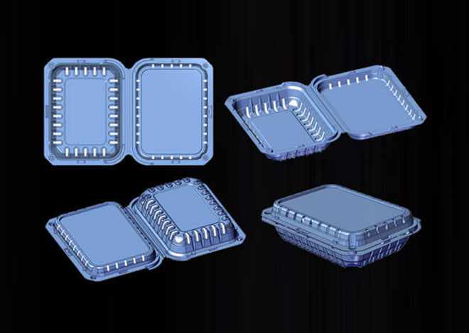 mold for Themorformed Clamshell packaging 