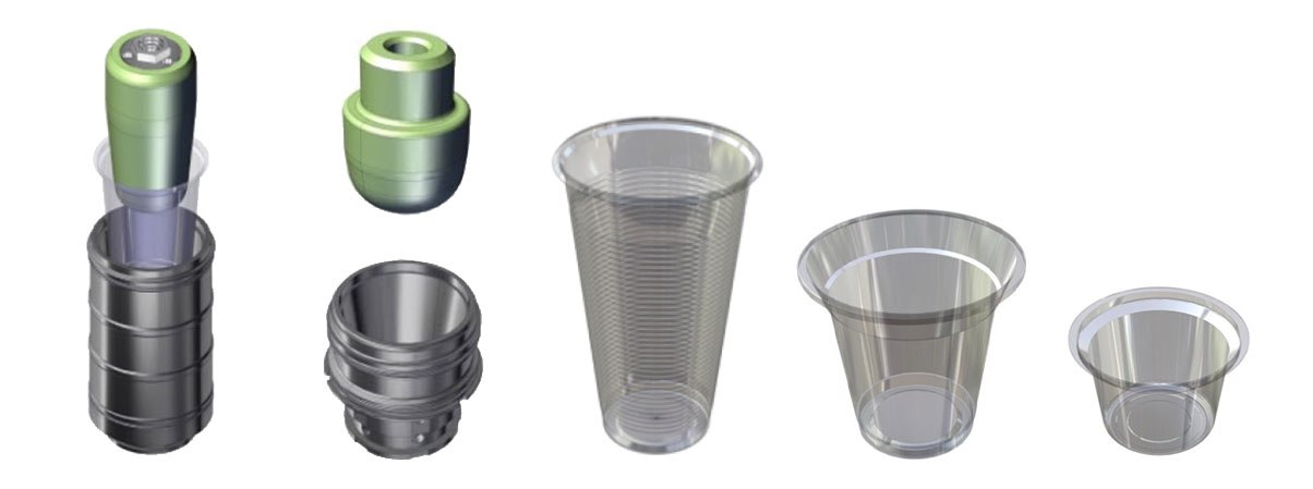 Adventure Design Thermoformed Cup/Lid/Straw(500 Units)