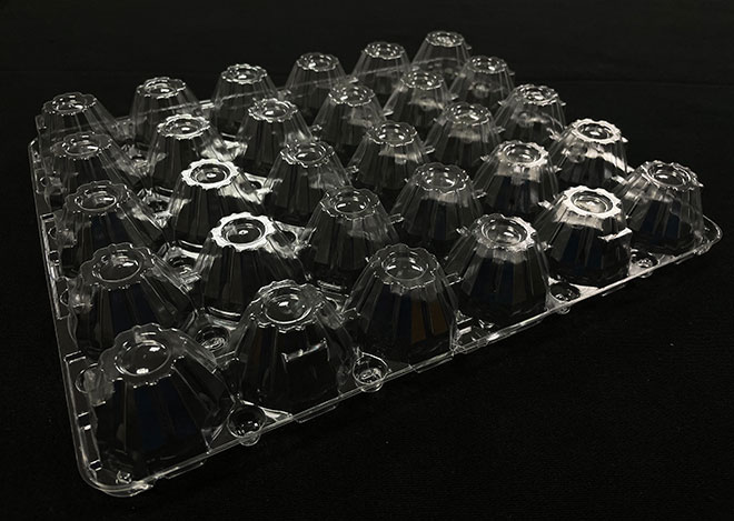 thermoforming mold for egg tray