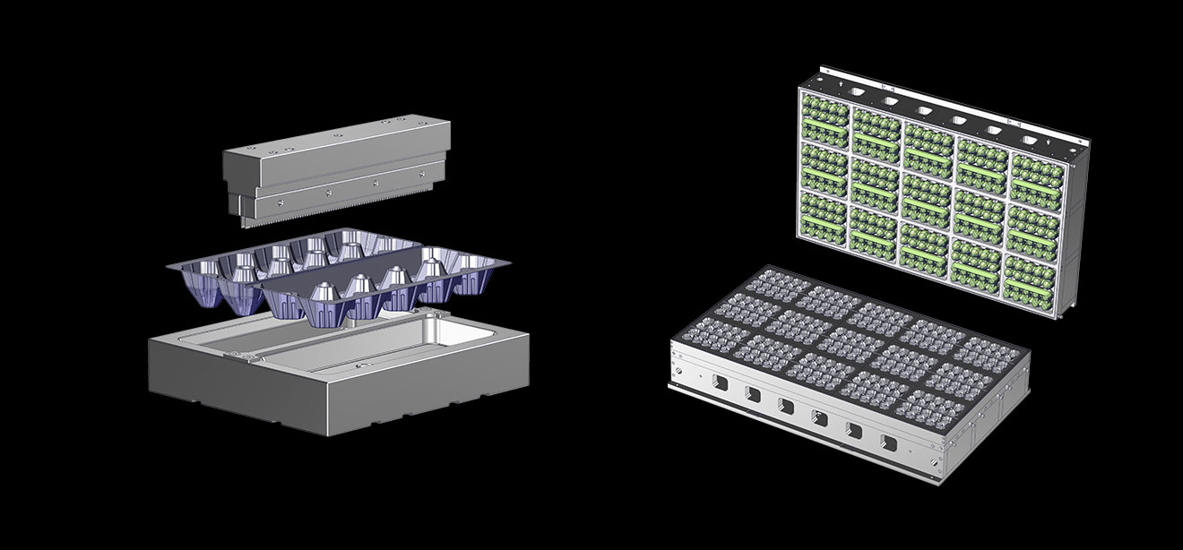 thermoforming molds - forming molds and trimming molds