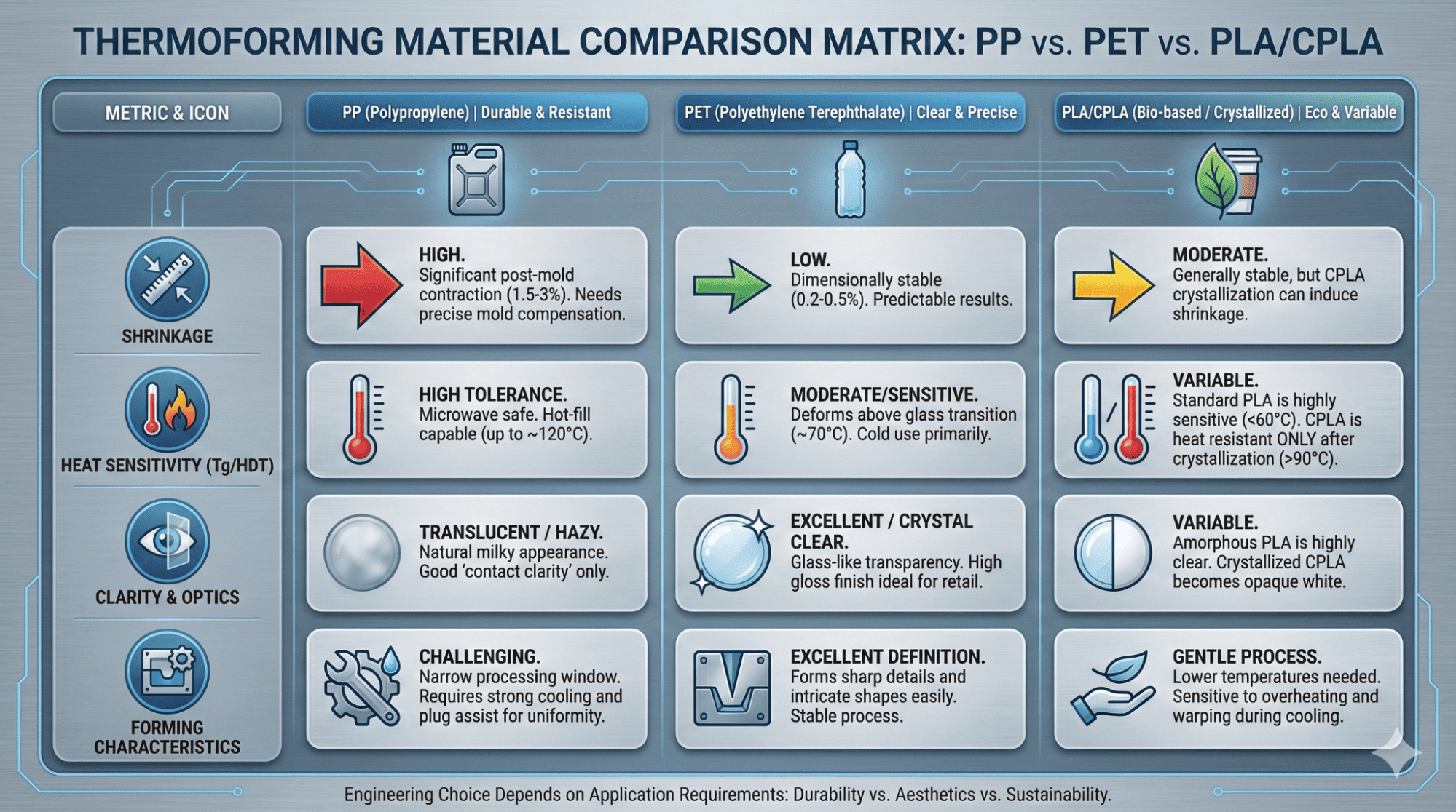 How Material Behavior Influences Thermoforming Mold Design