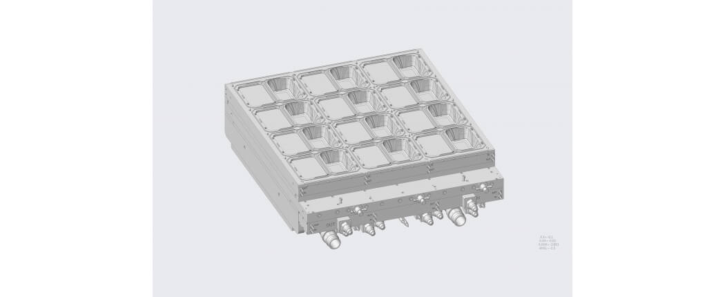 Large thermoforming molds