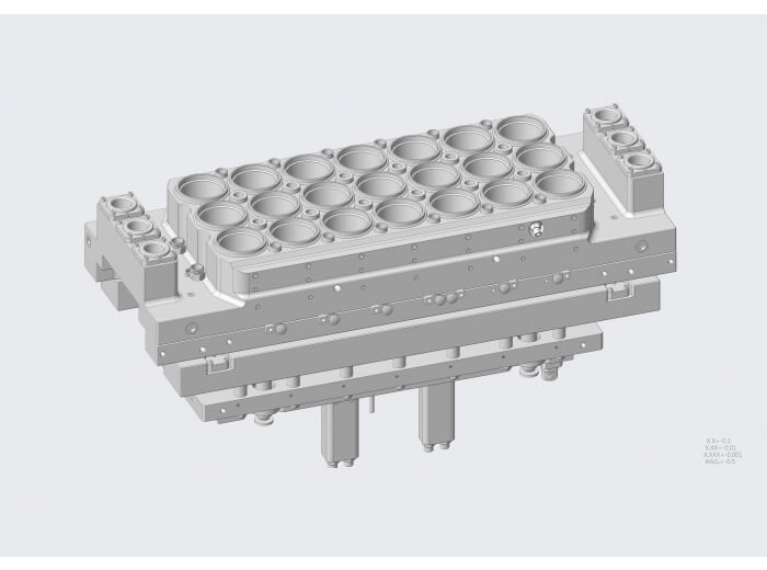 In-mold cutting