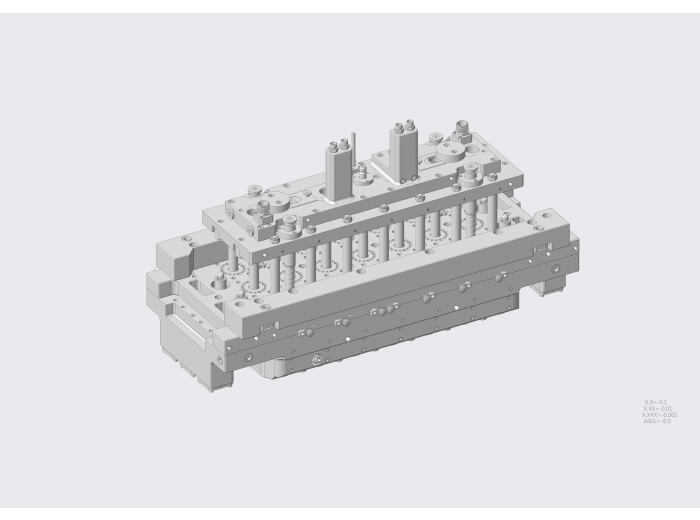 In-mold cutting