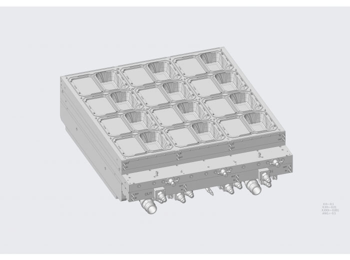 Large thermoforming molds