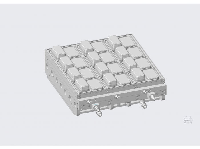 Moldes de termoformado de gran tamaño