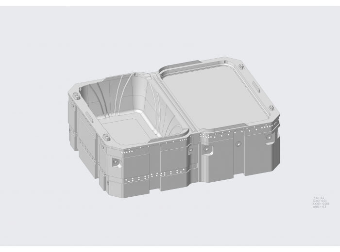 Large thermoforming molds