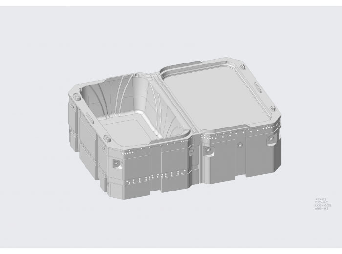 Moldes de termoformado de gran tamaño