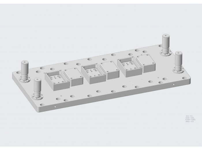 Medium thermoforming molds