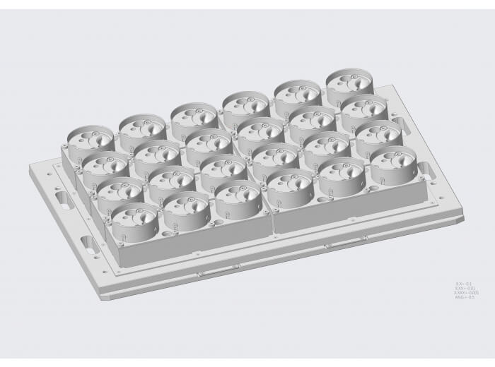 Moldes de formación de estaciones múltiples