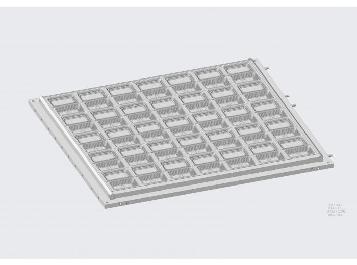 Hot plate heating type forming tools